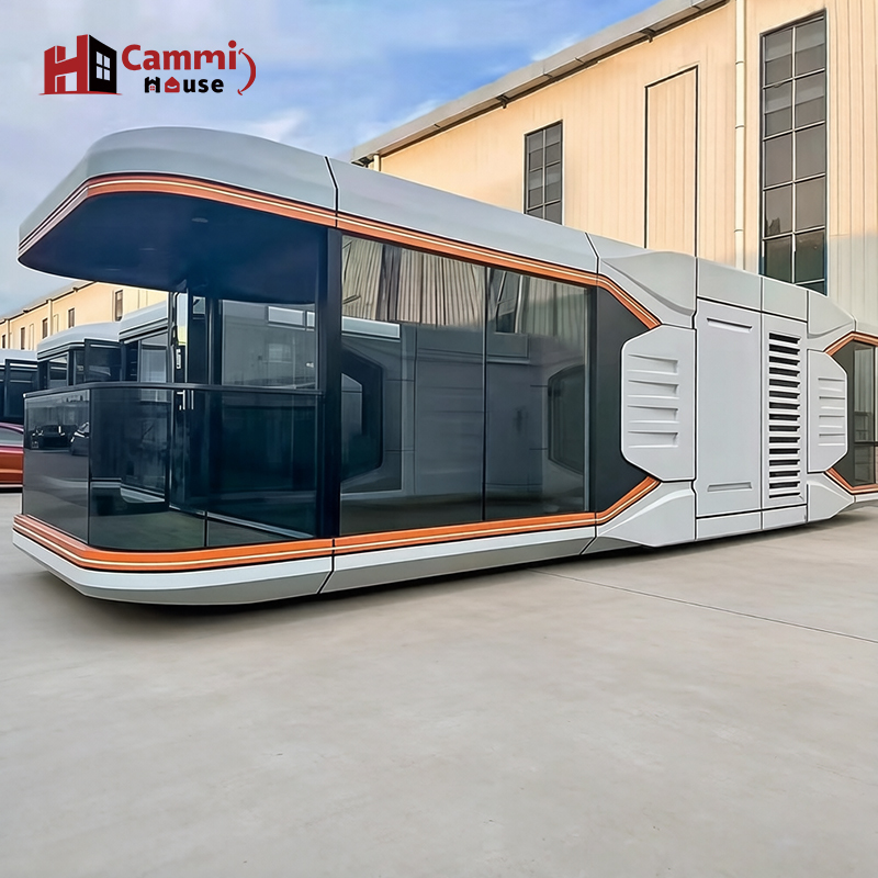 Cammi House Modern Prefab Steel Apple