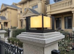 Lámparas Solares LED Modernas para Exteriores, Personalizadas de Fábrica, con Clasificación IP65, para Postes de Puerta Principal, de 25/30/40/50 cm - Product Image 6