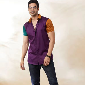 KORE UNO 100% Camisas casuales de algodón Transpirable Verano Servicio OEM - Product Image 1