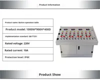 Boîtier de distribution extérieur photovoltaïque SINCERITY POWER avec protection contre la foudre, 4 entrées, 2 fusibles 1000V 32A, disjoncteur MCB, SPD, étanche