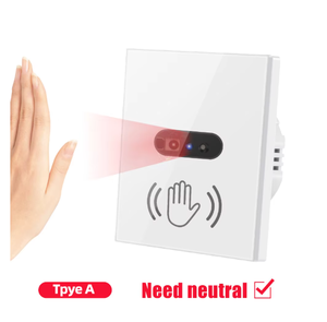 Interruptor de Pared Inteligente SIXWGH Smart Life 10A/240V, Unipolar, 4 Vías, 86x86mm, Panel de Vidrio Templado, Panel Táctil Resistente para el Hogar - Product Image 4