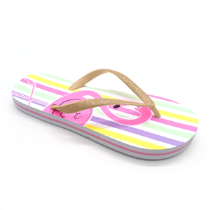 Tongs personnalisées pour femmes, sandales d'été décontractées de plage, claquettes d'extérieur en PE, tongs personnalisées pour femmes - Product Image 5
