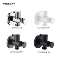 PINEBAY OEM Toilette Salle De Bains Bidet Accessoires Durable Prix Usine Salle De Bains Accessoire En Acier Inoxydable 304 Valve D'angle