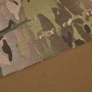 100% Nylon 6 Multicam Coyote Brown 500D Laminate Cordura Fabric Printed Camouflage Waterproof Oxford Fabric