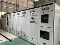 Caja de Distribución Interior Enclausurada de Acero Inoxidable GGD Tipo Fijo de Baja Tensión 400V IP42 con Corriente Nominal de 1600A para