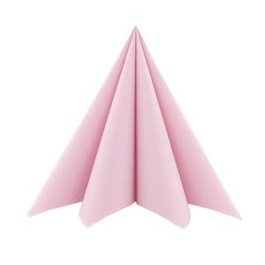 กระดาษเช็ดปากแบบใช้แล้วทิ้งสีชมพูโบราณขนาด40x40ซม. 1/4พับทำจากผ้าโปร่งสำหรับงานแต่งงานและงานปาร์ตี้ - Product Image 1