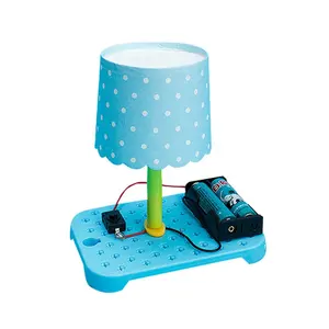 Lampu Meja Mini Anak-anak, Lampu Meja Kecil, Mainan Model Mainan DIY, Percobaan Sains Siswa, Mainan Meja Pendidikan Kelas Atas
