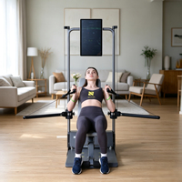 GYMAPTUS Gimnasio Inteligente para el Hogar con Pantalla Táctil Integrada y Solución Todo en Uno para Desarrollo Muscular, Sistema Digital de Fitness para el Hogar
