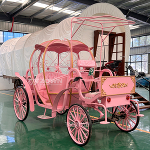 Carruaje Eléctrico de Calabaza de Lujo Estilo Princesa Cenicienta para Bodas Reales Europeas, Transporte Especial - Product Image 6