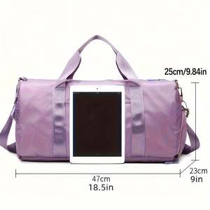 2024 nuevo Oxford tela FIN DE SEMANA Casual gimnasio Yoga bolsa Fitness bolsa FIN DE SEMANA hombro gimnasio bolsa con compartimento para zapatos - Product Image 2