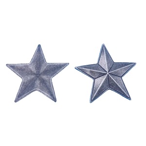 Zinc Alloy Star Nameplate 40mm <b>Retro</b> Finish For Packaging <b>Decoration</b> - Product Image 5