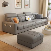 Fabrik-Großhandel Günstiges L-förmiges Modernes Weiches Stoffsofa-Set mit Chaiselongue für Wohnzimmer, Heim und Apartment