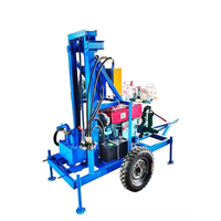 Foreuse de puits portable compacte 100m 150m 180m 200m pour la vente – Machine de forage de puits
