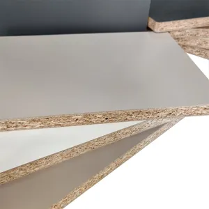 Top quality white laminate particle board 6x9 melamine chipboard