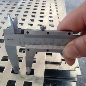 4x8 6mm küçük yuvarlak delik paslanmaz çelik delikli 430 304ss Metal ağ sac - Product Image 6