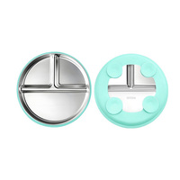 Nouvel arrivage : Ensemble d'alimentation pour bébé en silicone de qualité alimentaire, anti-fuite, écologique, durable, compatible lave-vaisselle, vente en gros disponible