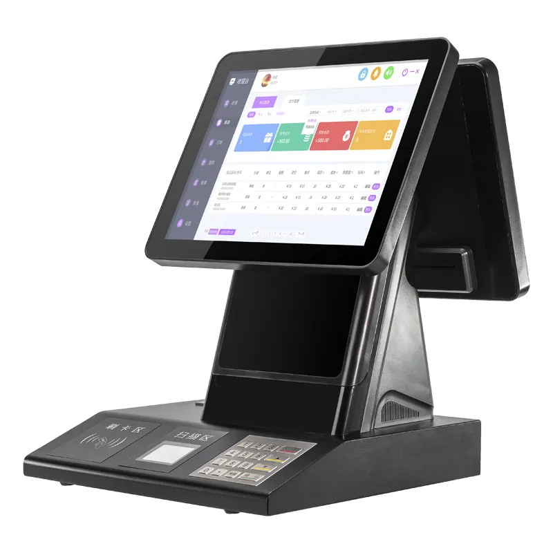 Cinema all in one pos windows with Printer NFC Scanner pos touch screen terminal pos
