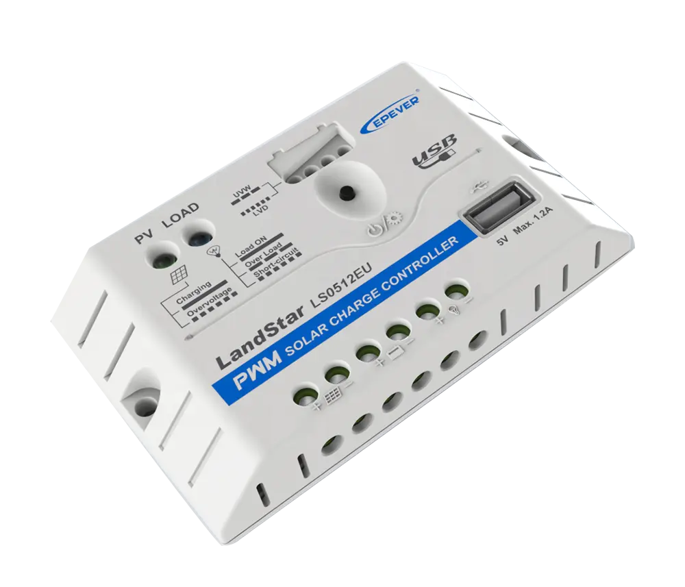 EPEVER LS3024EU 30A 12V/24V pwm 태양광 컨트롤러 (LED 디스플레이 및 USB 출력 포함)