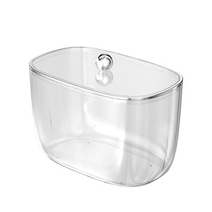 Toy Storage Jar Transparent Plastic Rectangle Sealed Organizer For Building Blocks Eco-Friendly 1-3L Standing Type - Product Image 5
