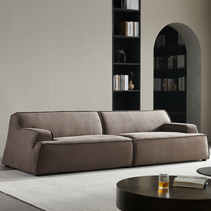 आधुनिक 2-सीटर सेशनल सोफा सेट कस्टम बनाया गया इनडोर फर्नीचर वाटरप्रूफ मखमल यॉर्क छोटे सेल लिविंग रूम विला के लिए - Product Image 1