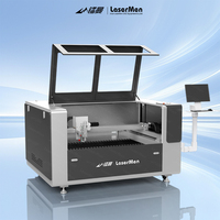 Machine laser CO2 à fibre compacte 1390 pour tôles métalliques de 3 mm et acrylique, convient aux petites et moyennes usines