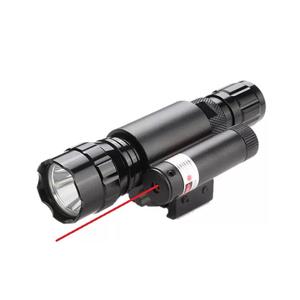Combinatie Zaklamp Laser Zicht Aluminium Legering Kunststof Constructie> 1Mw Kracht Voor Outdoor Schieten Jacht Activiteiten - Product Image 1
