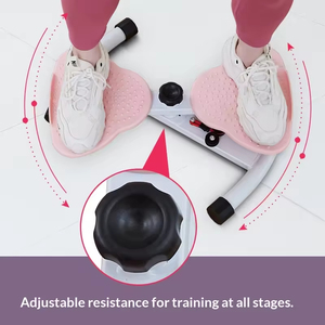 Appareil de torsion de la taille unisexe avec bandes de résistance |   Appareil de musculation à domicile de 4 kg pour la perte de poids et la réduction de la graisse abdominale - Product Image 3