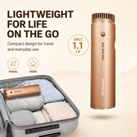 Sèche-cheveux mains libres INOVAXION pour enfants, 300 millions d'ions, professionnel, compact et portable pour les voyages