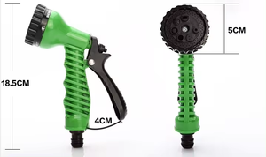 <span class=keywords><strong>Pistolet</strong></span> à eau de <span class=keywords><strong>jardin</strong></span> réglable de pulvérisation d'approvisionnement d'usine de la Chine avec 7 modèles de buse outil d'<span class=keywords><strong>arrosage</strong></span> en plastique durable - Product Image 6