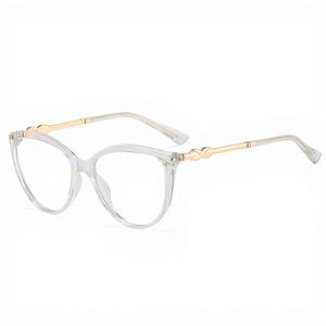 Moda Cat Eye Optical Glasses Frames Mulheres Vintage Clear Lens Anti-Luz Azul Bloqueio Óculos Frame Prescrição Espetáculo - Product Image 6