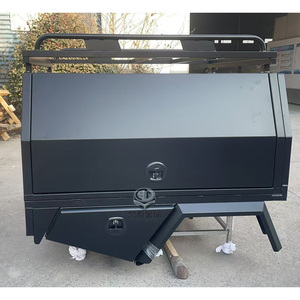 Gran oferta, bandeja Ute personalizada de aluminio de 1800*1800*860mm y cajón de dosel, portaequipajes, soporte para bidón para bandeja de recogida Hilux - Product Image 3