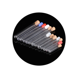 Tubes à essai en plastique jetables Puji 20213 avec bouchon à pression, tubes d'échantillonnage transparents de qualité supérieure pour usage en laboratoire - Product Image 1
