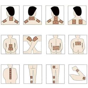 8 cái hạt tiêu nóng thạch cao đau thạch cao trở lại cổ vai thảo dược Trung Quốc y tế khớp vá Capsicum - Product Image 5