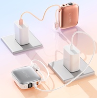 Mini Power Bank à charge ultra-rapide 20000mAh, compacte et portable, avec personnalisation de la banque d'alimentation à double ligne intégrée