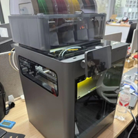 Imprimante 3D Bamboo X2d Combo à double buse haute vitesse, imprimante 3D CoreXY multi-matériaux à grande vitesse avec système AMS