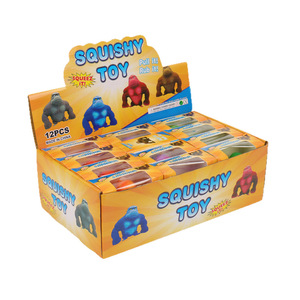 Autonomy Squishy <b>Gorilla</b> <b>Toy</b> 12Pcs Colorful Stress Relief For Kids And Adults - Product Image 5