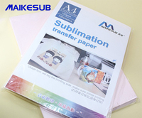 Papier de transfert de sublimation haute température 100gsm A4 colorant à séchage rapide pour tasse de marquage de vêtements en céramique matériau blanc