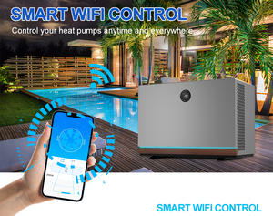 Mini Bomba <span class=keywords><strong>de</strong></span> Calor para Piscina <span class=keywords><strong>de</strong></span> 10kw/17kw, R32, Portátil, Inverter, Unidad Eléctrica <span class=keywords><strong>de</strong></span> Fuente <span class=keywords><strong>de</strong></span> Aire para Piscinas Pequeñas y Jacuzzis - Product Image 6