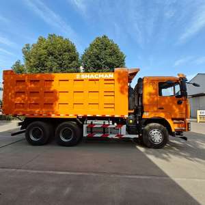 中国沙克曼H3000欧2重型10轮自卸车柴油新6x4驱动轮左转向后摄像头 - Product Image 5