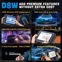Programador de Llaves Inteligentes para Automóviles XTOOL D8W, Máquina de Fabricación de Llaves, Lector de Código PIN Inmovilizador de Llaves Automático, Escáner de Diagnóstico