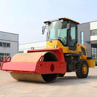 Compacteur vibrant hydraulique à double tambour avec moteur certifié EPA CE pour le sol et l'asphalte