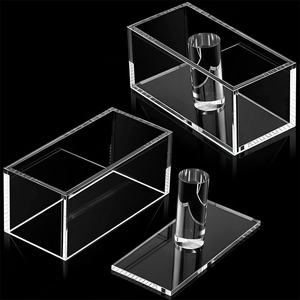 Dụng Cụ Làm Sushi Musubi Thư Rác Bằng Acrylic Đơn Khuôn Ép Cơm Perspex - Product Image 1