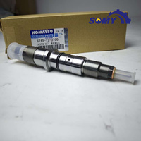 Inyector de Combustible de Alta Resistencia 6745-12-3100 Compatible con Komatsu PC350HD PC300HD SAA6D114E, Repuestos para Motor de Excavadora