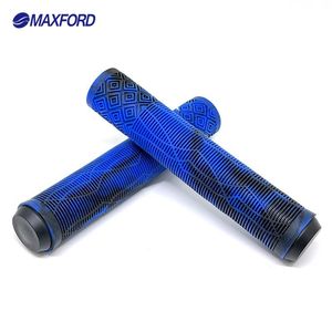 Poignées de guidon de vélo MAXFORD, souples, antidérapantes, en caoutchouc pour vélo de montagne, pour guidons de scooter, BMX, VTT de 22,2 mm - Product Image 4