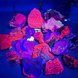 CristalHola en gros, artisanat en cristal naturel sculpté, respectueux de l'environnement, fluorite noire rose, spécimen de guérison pour la décoration de la maison - Product Image 1