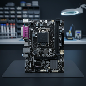Placa base de escritorio Gigabyte H81M-DS2 Intel H81 Micro-ATX con puerto de impresión LPT, puerto COM, DDR3, SATA, nueva - Product Image 2