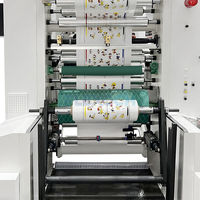 Machine d'impression flexographique à 6 couleurs pour papier kraft et gobelets en papier