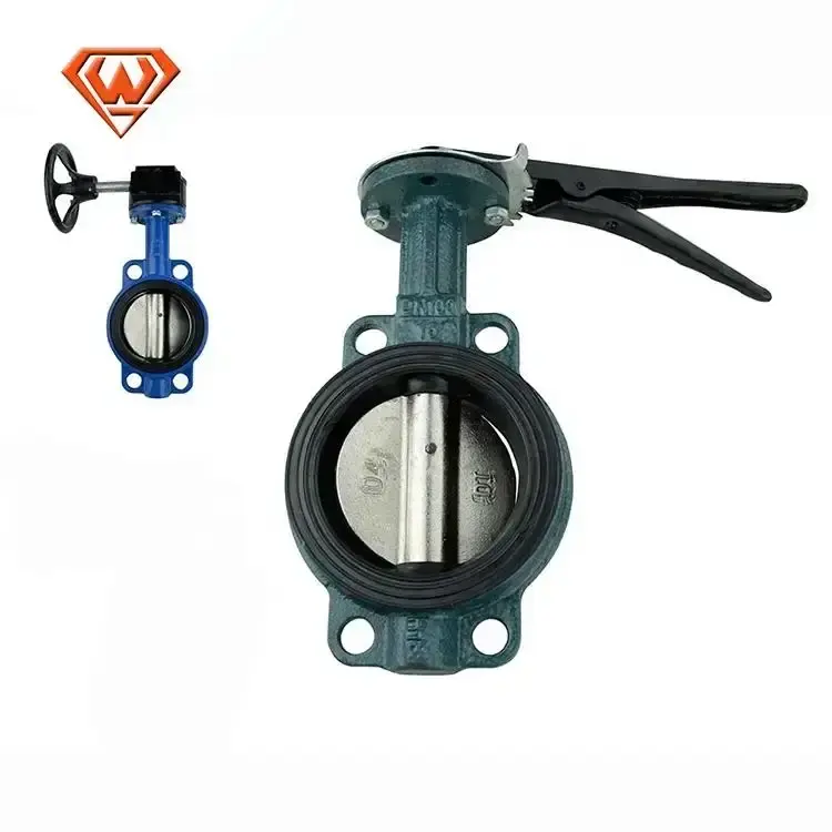 Through Conduit Knife Gate Manual Soft Seal Butterfly Valve