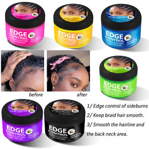 Cire coiffante nourrissante pour les bords des cheveux avec glycérine, vitamine E et huile de <span class=keywords><strong>coco</strong></span> pour une <span class=keywords><strong>coiffure</strong></span> lisse - Product Image 2