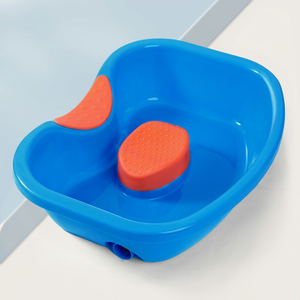 Bac à shampoing Lfcare de forme irrégulière en PE, facile à nettoyer, avec peigne et cuillère, pour usage en lit - Product Image 1